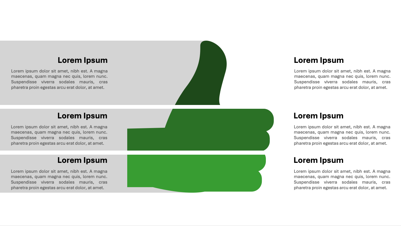 Positive and Negative Information Infographic Presentation Deck