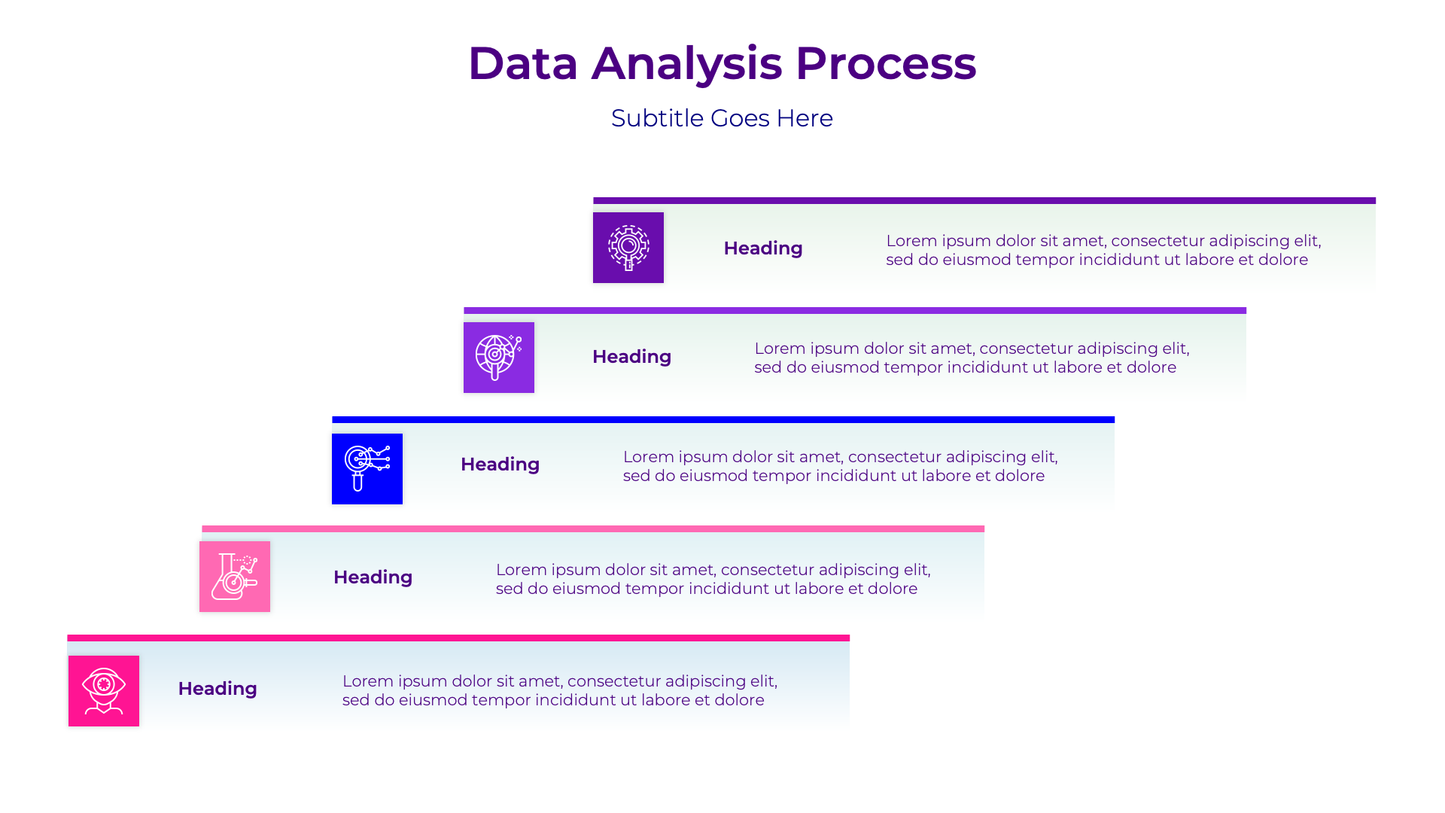 Data Analysis Master Deck - 25 Professional Slide Templates