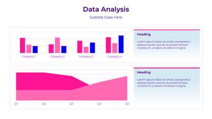 Data Analysis Master Deck - 25 Professional Slide Templates