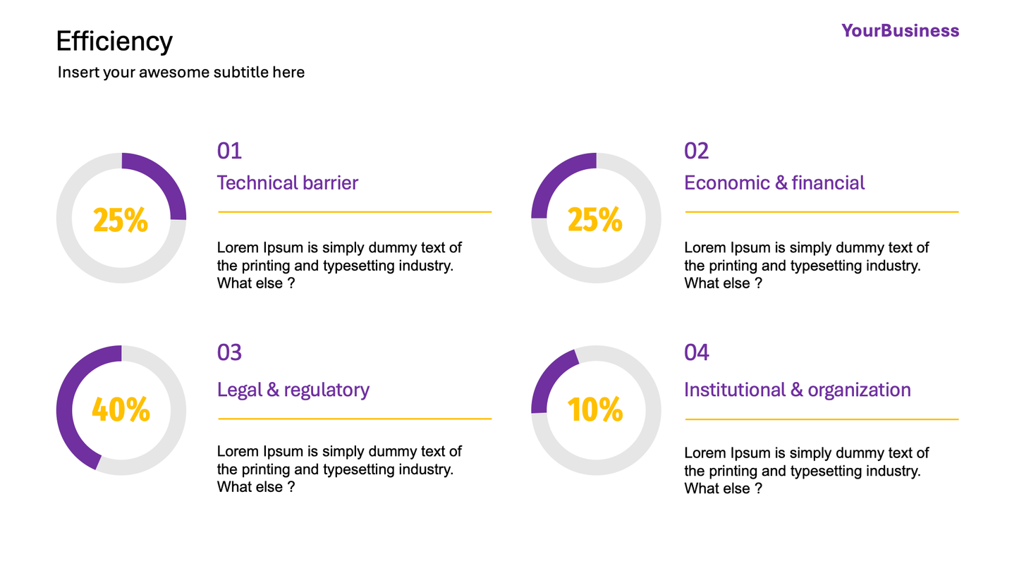 Company Presentation Deck - Purple