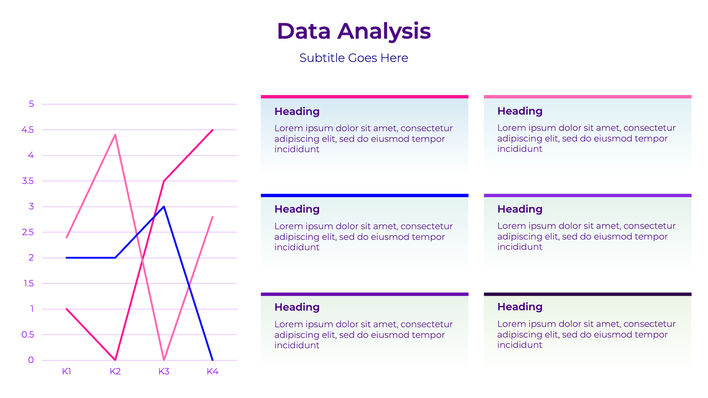 Data Analysis Master Deck - 25 Professional Slide Templates