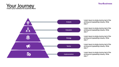 Company Presentation Deck - Purple