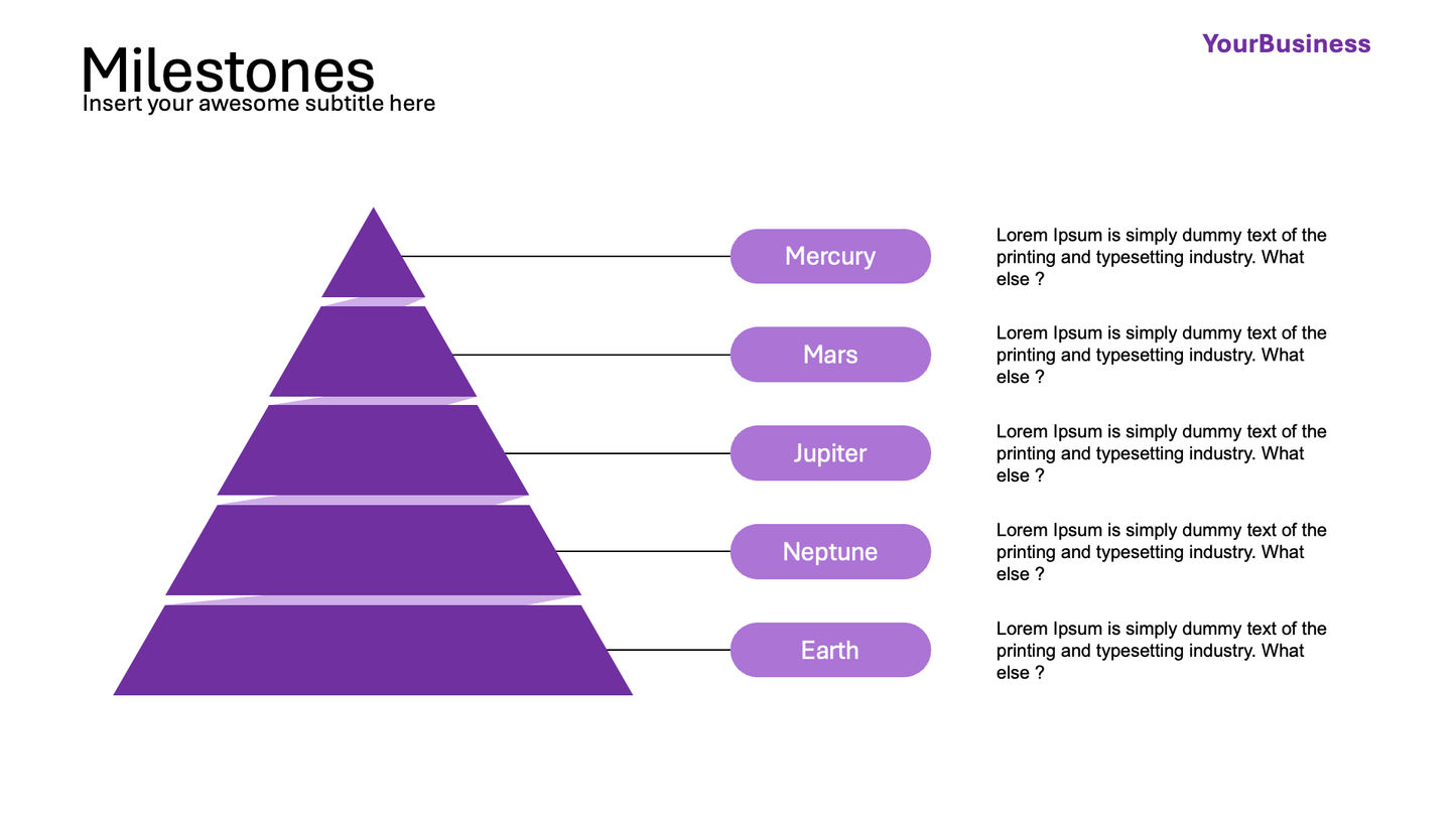 Company Presentation Deck - Purple